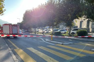 L'accident s'est produit à la route de Sion à Sierre